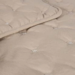 Maisons Du Monde Plaids Boutis à Broderies Beiges 240x260 -Plaids Soldes boutis a broderies beiges 240x260 1000 16 6 225096 3