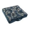 Douceur D'Intérieur Matelas Et Coussins De Sol Coussin De Sol Aspect Velours Métallisé Bleu 40x40cm -Plaids Soldes coussin de sol aspect velours metallise bleu 40x40cm