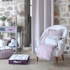 Lovely Casa Matelas Et Coussins De Sol Coussin De Sol Blanc Coton 45x45cm -Plaids Soldes coussin de sol blanc coton 45x45cm 2