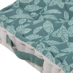 Lovely Casa Matelas Et Coussins De Sol Coussin De Sol Céladon Coton 45x45cm -Plaids Soldes coussin de sol celadon coton 45x45cm 3