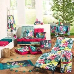 Douceur D'Intérieur Matelas Et Coussins De Sol Coussin De Sol Coton /uni 45x45x10cm -Plaids Soldes coussin de sol coton uni 45x45x10cm 3