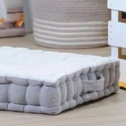 Stof Matelas Et Coussins De Sol Coussin De Sol En Coton 45x45 -Plaids Soldes coussin de sol en coton 45x45 12