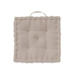 Today Matelas Et Coussins De Sol Coussin De Sol En Coton Rose 40x40 Cm -Plaids Soldes coussin de sol en coton beige 40x40 cm