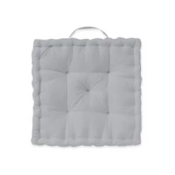 Today Matelas Et Coussins De Sol Coussin De Sol En Coton Rose 40x40 Cm -Plaids Soldes coussin de sol en coton gris clair 40x40 cm
