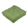 Stof Matelas Et Coussins De Sol Coussin De Sol En Coton Vert 45x45
