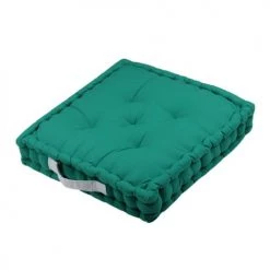 Stof Matelas Et Coussins De Sol Coussin De Sol En Coton Vert émeraude 45x45