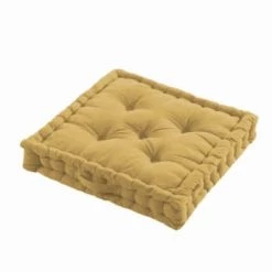 Today Matelas Et Coussins De Sol Coussin De Sol En Gaze De Coton Rose 40x40 Cm -Plaids Soldes coussin de sol en gaze de coton jaune 40x40 cm 5