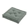 Today Matelas Et Coussins De Sol Coussin De Sol En Gaze De Coton Vert 40x40 Cm