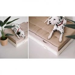 Oviala Matelas Et Coussins De Sol Coussin De Sol Matelassé En Polyester Gris 120x80 -Plaids Soldes coussin de sol matelasse en polyester gris 120x80 6