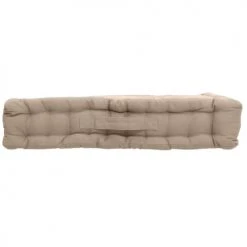 Home Maison Matelas Et Coussins De Sol Coussin De Sol Uni En Pur Coton Coton Naturel 50 X 50 -Plaids Soldes coussin de sol uni en pur coton coton naturel 50 x 50 2