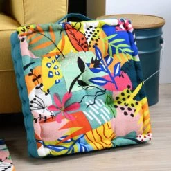 Stof Matelas Et Coussins De Sol Coussin Pouf De Sol Canard 44x44cm -Plaids Soldes coussin pouf de sol canard 44x44cm 1