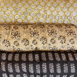 Pirouette Paris Plaids Couvre Canapé En Coton Jaune L160cm -Plaids Soldes couvre canape en coton jaune l160cm 3