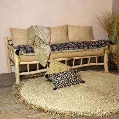 Pirouette Paris Plaids Couvre Canapé En Coton Noir L160cm -Plaids Soldes couvre canape en coton noir l160cm 3