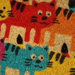 Unimasa Paillassons Essuie-pieds Coco 75x25cm -Plaids Soldes essuie pieds coco 75x25cm 1