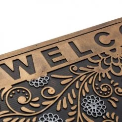 Unimasa Paillassons Essuie-pieds Demi Lune 75x45cm -Plaids Soldes essuie pieds demi lune 75x45cm 2