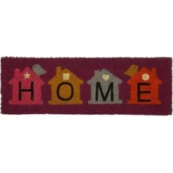 Unimasa Paillassons Essuie-pieds Rose Home 75x25cm