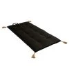 Enjoy Home Matelas Et Coussins De Sol Futon Repliable Avec Pompons En Jute Noir -Plaids Soldes futon repliable avec pompons en jute noir