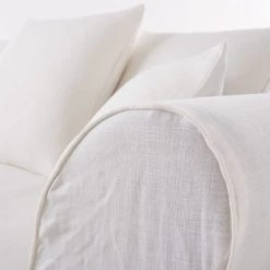 Maisons Du Monde Housses De Canapé Housse De Canapé 2 Places En Lin Froissé Blanc 10 Maisons Du Monde Housses De Canapé Housse De Canapé 2 Places En Lin Froissé Blanc -Plaids Soldes housse de canape 2 places en lin froisse blanc 1000 1 0 204426 3