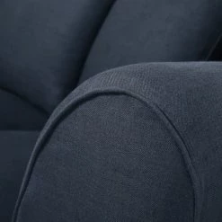 Maisons Du Monde Housses De Canapé Housse De Canapé 2 Places En Lin Froissé Bleu Nuit -Plaids Soldes housse de canape 2 places en lin froisse bleu nuit 1000 6 5 204431 3