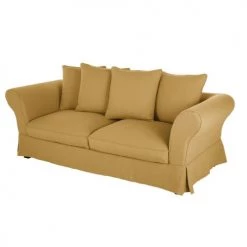 Maisons Du Monde Housses De Canapé Housse De Canapé Convertible 3/4 Places (12 Cm) En Lin Froissé Ocre 10 Maisons Du Monde Housses De Canapé Housse De Canapé Convertible 3/4 Places (12 Cm) En Lin Froissé Ocre -Plaids Soldes housse de canape convertible 3 4 places 12 cm en lin froisse ocre 1000 9 25 204451 3