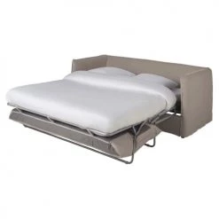 Maisons Du Monde Housses De Canapé Housse De Canapé Convertible 3/4 Places En Lin Supérieur Beige Ficelle -Plaids Soldes housse de canape convertible 3 4 places en lin superieur beige ficelle 1000 11 24 204368 2