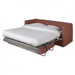 Maisons Du Monde Housses De Canapé Housse De Canapé Convertible 3/4 Places En Lin Supérieur Rouge Rhubarbe -Plaids Soldes housse de canape convertible 3 4 places en lin superieur rouge rhubarbe 1000 13 26 204370 2