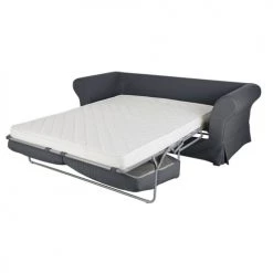 Maisons Du Monde Housses De Canapé Housse De Canapé Convertible 3/4 Places (matelas 12 Cm) Gris Ardoise -Plaids Soldes housse de canape convertible 3 4 places matelas 12 cm gris ardoise 1000 13 32 212207 4
