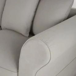 Maisons Du Monde Housses De Canapé Housse De Canapé Convertible 3/4 Places (matelas 12 Cm) Gris Clair -Plaids Soldes housse de canape convertible 3 4 places matelas 12 cm gris clair 1000 15 34 212209 4