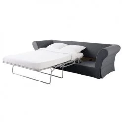 Maisons Du Monde Housses De Canapé Housse De Canapé D'angle Convertible 6 Places (matelas 12 Cm) Gris Ardoise -Plaids Soldes housse de canape d angle convertible 6 places matelas 12 cm gris ardoise 1000 12 7 212223 4
