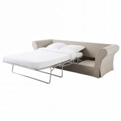 Maisons Du Monde Housses De Canapé Housse De Canapé D'angle Convertible 6 Places (matelas 12 Cm) Mastic -Plaids Soldes housse de canape d angle convertible 6 places matelas 12 cm mastic 1000 11 6 212222 2