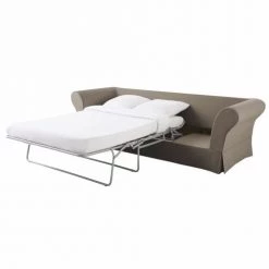 Maisons Du Monde Housses De Canapé Housse De Canapé D'angle Convertible 6 Places (matelas 12 Cm) Taupe -Plaids Soldes housse de canape d angle convertible 6 places matelas 12 cm taupe 1000 13 8 212224 3