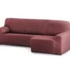 Eysa Housses De Canapé Housse De Canapé En L Droite Extensible Bordeaux 250 - 360 Cm -Plaids Soldes housse de canape en l droite extensible bordeaux 250 360 cm