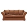 Maisons Du Monde Housses De Canapé Housse De Canapé Fixe Et Convertible 3/4 Places (matelas 6 Cm) En Lin Froissé Marron Havane -Plaids Soldes housse de canape fixe et convertible 3 4 places matelas 6 cm en lin froisse marron havane 1000 6 20 221584 1