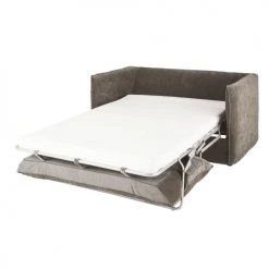 Maisons Du Monde Housses De Canapé Housse De Canapé-lit 2 Places En Velours Côtelé Marron écorce -Plaids Soldes housse de canape lit 2 places en velours cotele marron ecorce 1000 14 3 221813 2