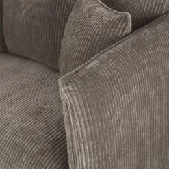 Maisons Du Monde Housses De Canapé Housse De Canapé-lit 3/4 Places En Velours Côtelé Marron écorce -Plaids Soldes housse de canape lit 3 4 places en velours cotele marron ecorce 1000 16 5 221815 4