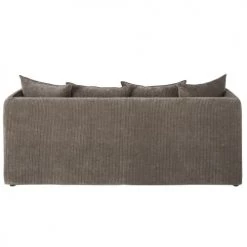 Maisons Du Monde Housses De Canapé Housse De Canapé-lit 3/4 Places En Velours Côtelé Marron écorce -Plaids Soldes housse de canape lit 3 4 places en velours cotele marron ecorce 1000 16 5 221815 5