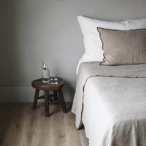 Lo De Manuela Plaids Jeté De Lin Pur Lavé Begur Naturel Orange Fonce 140x200 3 Lo De Manuela Plaids Jeté De Lin Pur Lavé Begur Naturel Orange Fonce 140x200