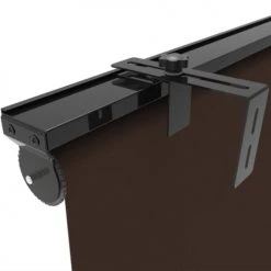 RED DECO Panneaux Et Stores Japonais Lot De 4 Stores Enrouleur D'extérieur 120x225 Cm Taupe Universel -Plaids Soldes lot de 4 stores enrouleur d exterieur 120x225 cm taupe universel 4