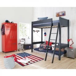 Maisons Du Monde Matelas De Sol Enfant Matelas De Sol En Coton Bleu 90x190 -Plaids Soldes matelas de sol en coton bleu 90x190 1000 4 16 171109 2