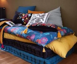 Maisons Du Monde Matelas De Sol Enfant Matelas De Sol En Coton Jaune 90x190 -Plaids Soldes matelas de sol en coton jaune 90x190 1000 0 5 159987 12