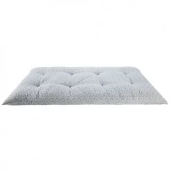 Maisons Du Monde Matelas Et Coussins De Sol Matelas De Sol En Coton Recyclé Bleu Clair Motif Floral 90x190