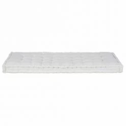 Maisons Du Monde Matelas Et Coussins De Sol Matelas De Sol En Coton Recyclé Capitonné écru 70x190