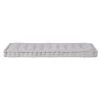 Maisons Du Monde Matelas Et Coussins De Sol Matelas De Sol En Coton Recyclé Capitonné Gris 70x190