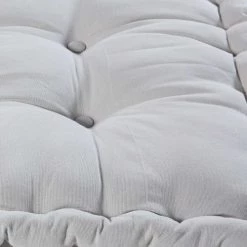 Maisons Du Monde Matelas De Sol Enfant Matelas En Coton Gris 90x90cm -Plaids Soldes matelas en coton gris 90x90cm 1000 5 32 168747 3