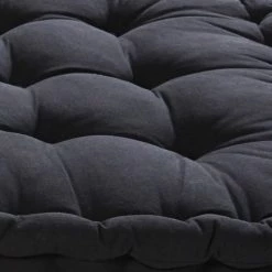 Maisons Du Monde Matelas De Sol Enfant Matelas En Coton Gris Anthracite 90x190 -Plaids Soldes matelas en coton gris anthracite 90x190 1000 1 28 168743 3