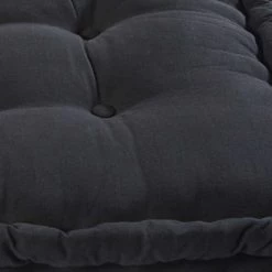 Maisons Du Monde Matelas De Sol Enfant Matelas En Coton Gris Anthracite 90x90cm -Plaids Soldes matelas en coton gris anthracite 90x90cm 1000 7 34 168749 3