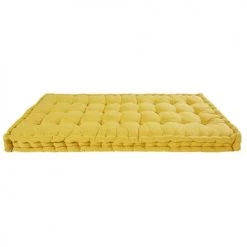 Maisons Du Monde Matelas De Sol Enfant Matelas En Coton Moutarde 90x190