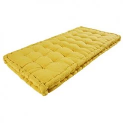 Maisons Du Monde Matelas De Sol Enfant Matelas En Coton Moutarde 90x190 -Plaids Soldes matelas en coton moutarde 90x190 1000 2 29 168744 2