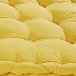 Maisons Du Monde Matelas De Sol Enfant Matelas En Coton Moutarde 90x190 -Plaids Soldes matelas en coton moutarde 90x190 1000 2 29 168744 3