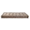 Maisons Du Monde Matelas De Sol Enfant Matelas Enfant En Coton Capitonné Taupe 60x120